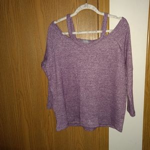 Like new cold shoulder sweater